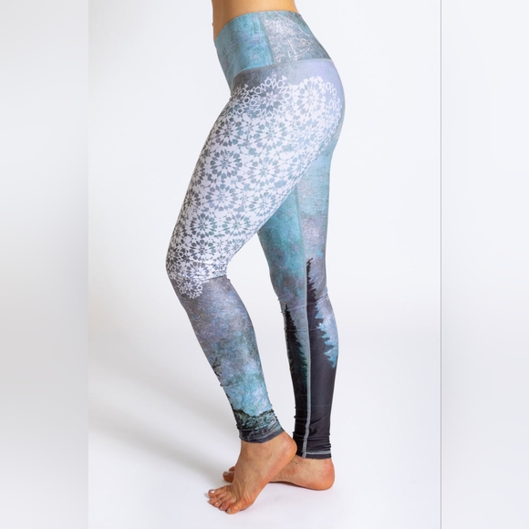 My Inner Fire Hinterland Earth Collection High Rise Yoga Leggings size 6 Women's - Picture 2 of 7